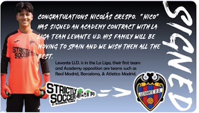 Goalkeeper Signs with La Liga Levante